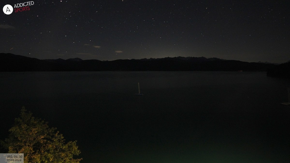 Archiv Foto Webcam Hotel Karwendelblick: Ausblick zum Walchensee