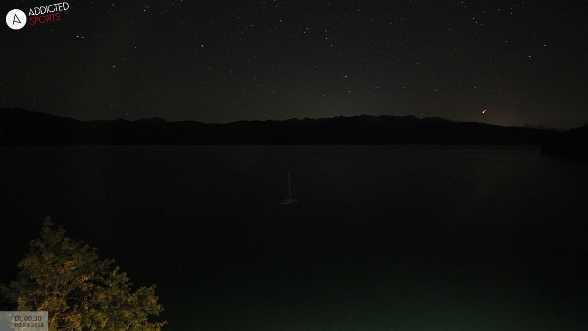 Archiv Foto Webcam Hotel Karwendelblick: Ausblick zum Walchensee
