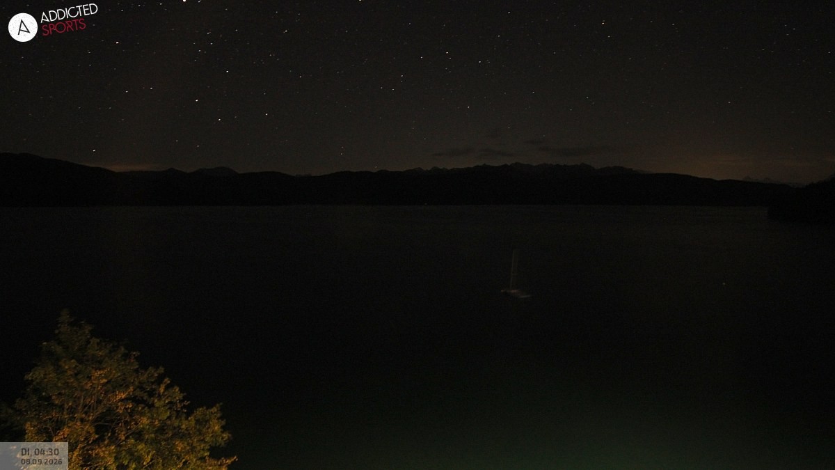 Archiv Foto Webcam Hotel Karwendelblick: Ausblick zum Walchensee