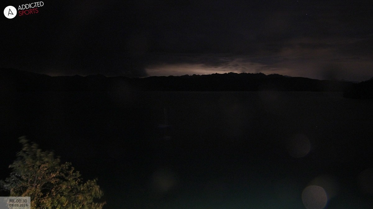 Archiv Foto Webcam Hotel Karwendelblick: Ausblick zum Walchensee