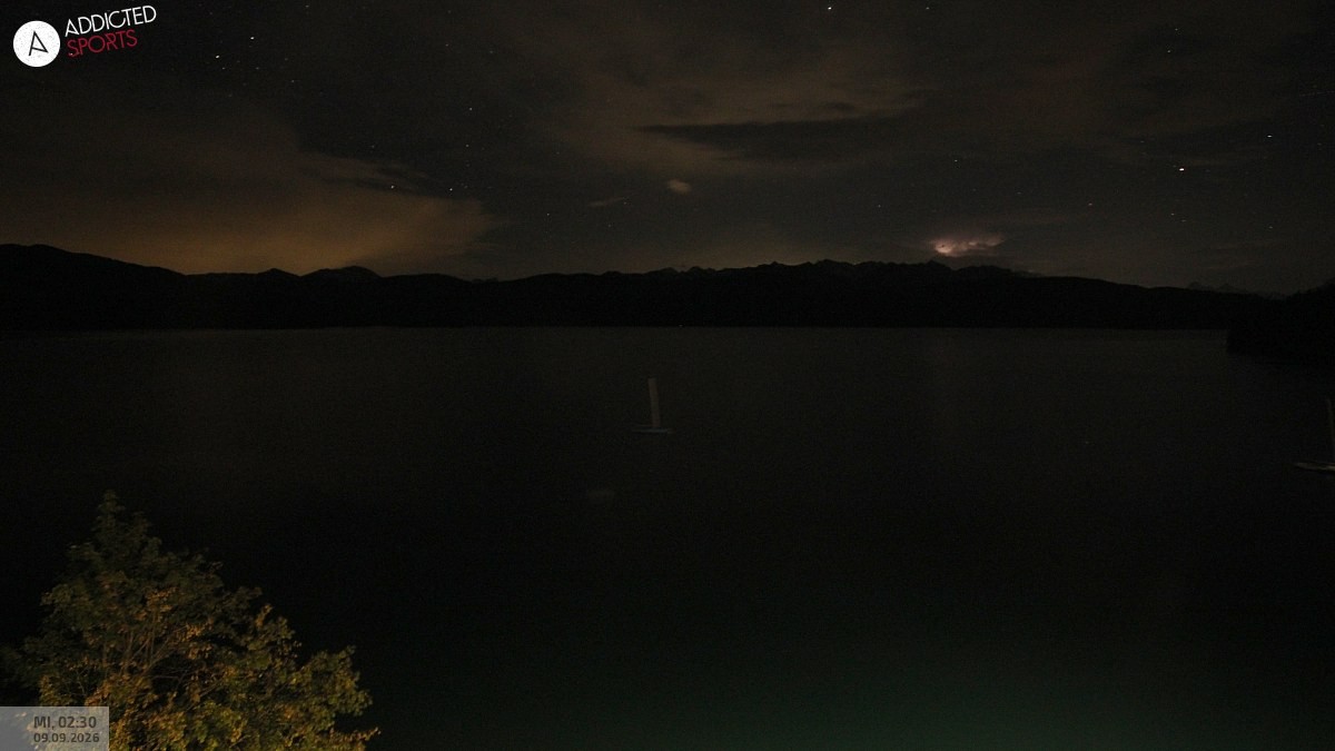 Archiv Foto Webcam Hotel Karwendelblick: Ausblick zum Walchensee