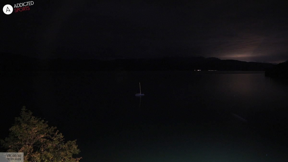 Archiv Foto Webcam Hotel Karwendelblick: Ausblick zum Walchensee