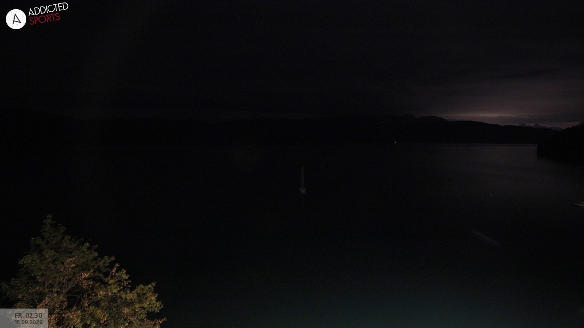 Archiv Foto Webcam Hotel Karwendelblick: Ausblick zum Walchensee