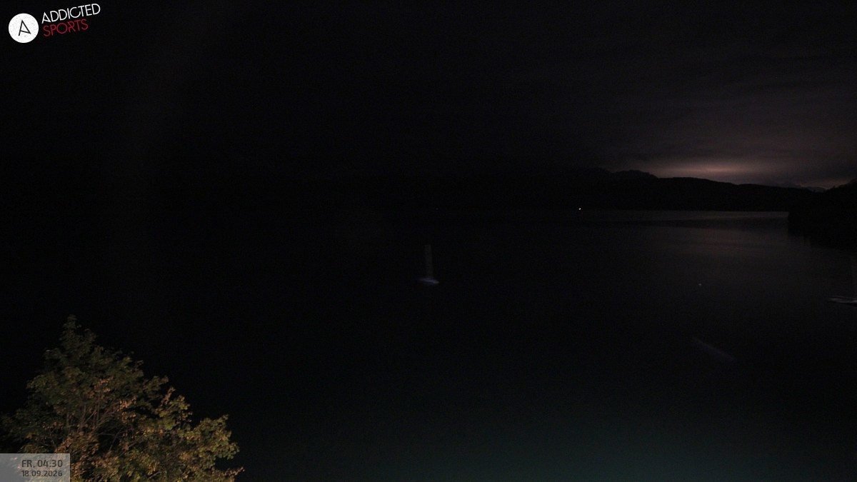 Archiv Foto Webcam Hotel Karwendelblick: Ausblick zum Walchensee