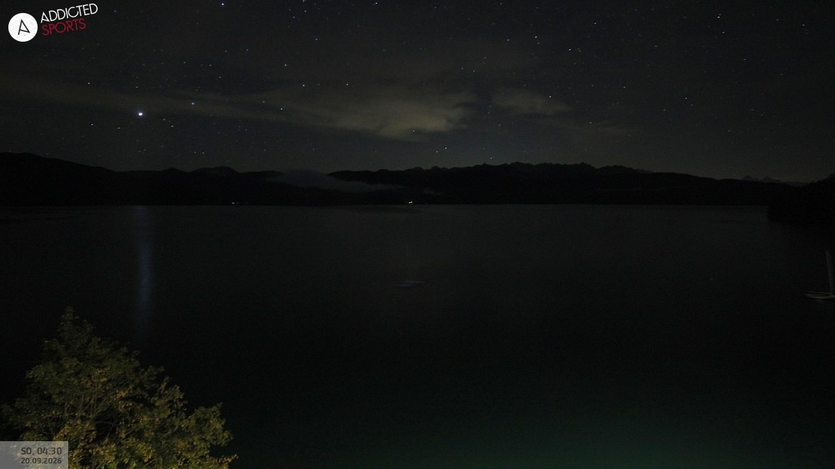 Archiv Foto Webcam Hotel Karwendelblick: Ausblick zum Walchensee