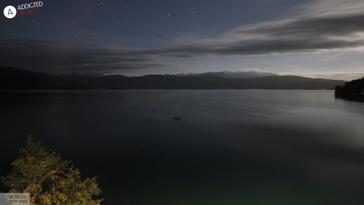 Archiv Foto Webcam Hotel Karwendelblick: Ausblick zum Walchensee