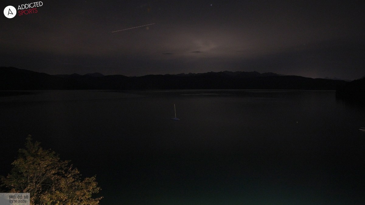 Archiv Foto Webcam Hotel Karwendelblick: Ausblick zum Walchensee