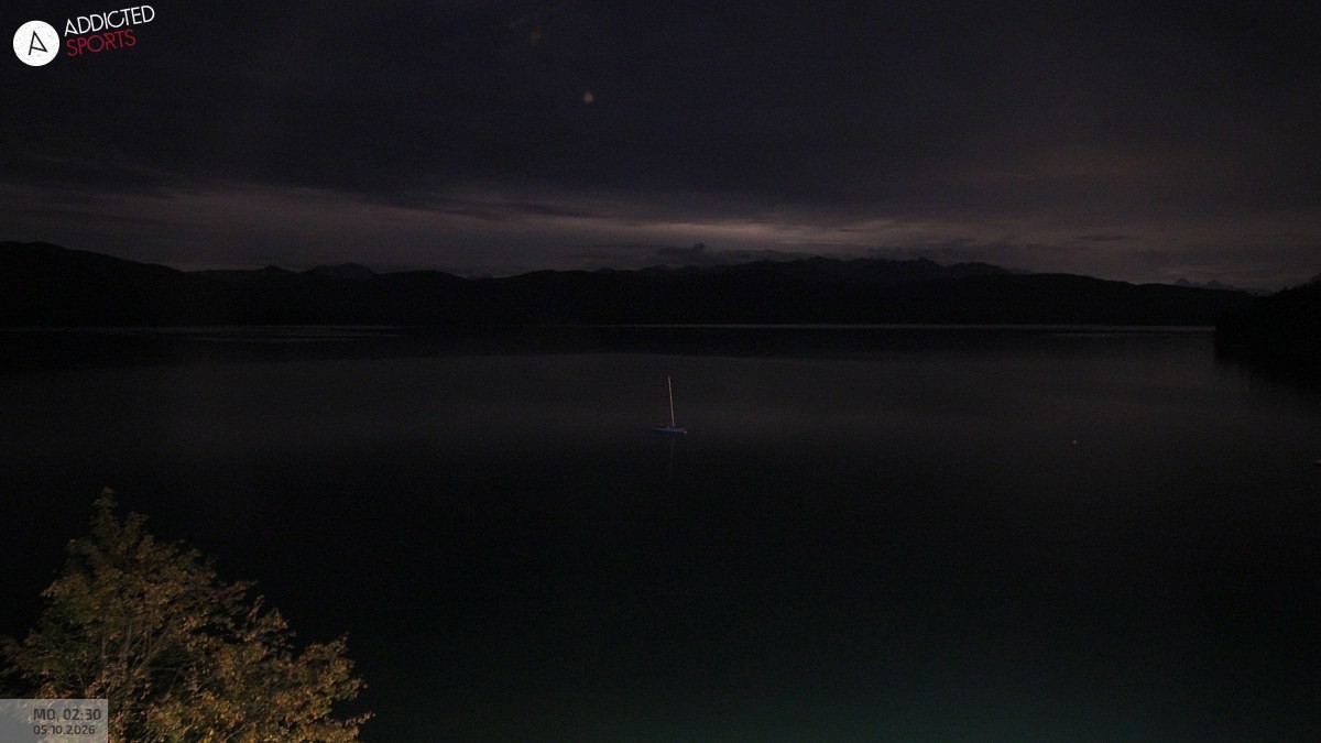 Archiv Foto Webcam Hotel Karwendelblick: Ausblick zum Walchensee