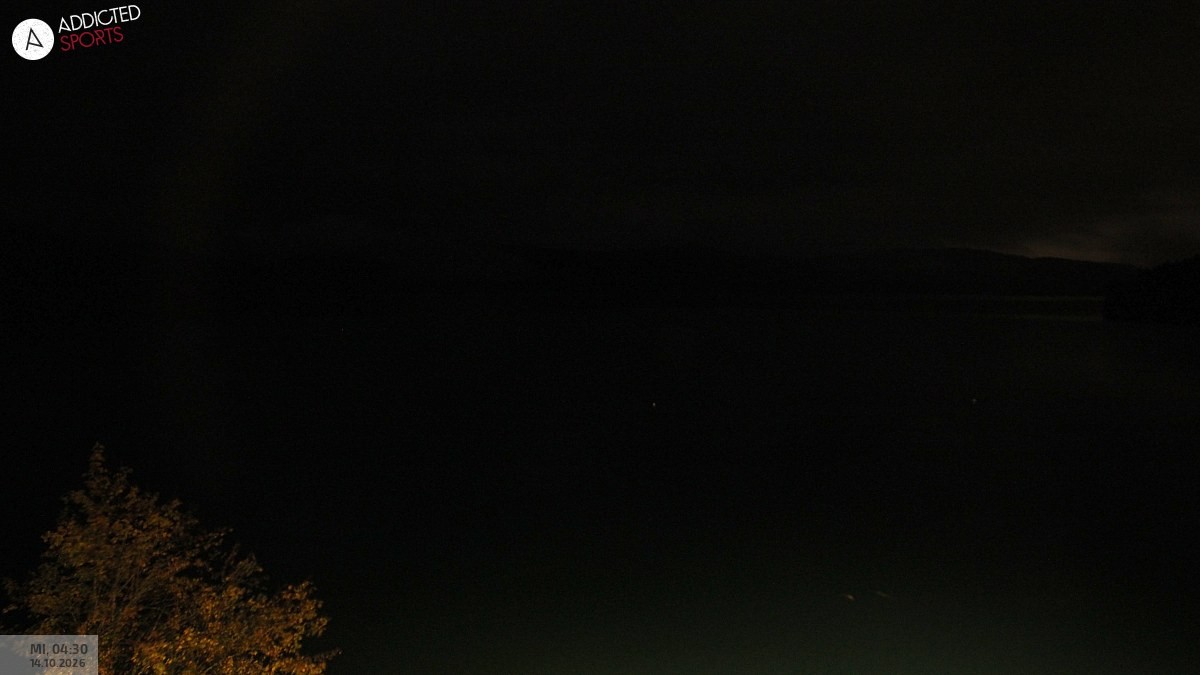 Archiv Foto Webcam Hotel Karwendelblick: Ausblick zum Walchensee