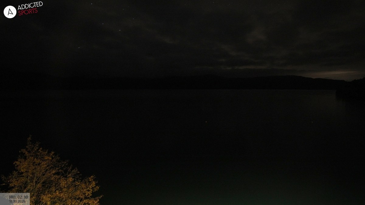 Archiv Foto Webcam Hotel Karwendelblick: Ausblick zum Walchensee
