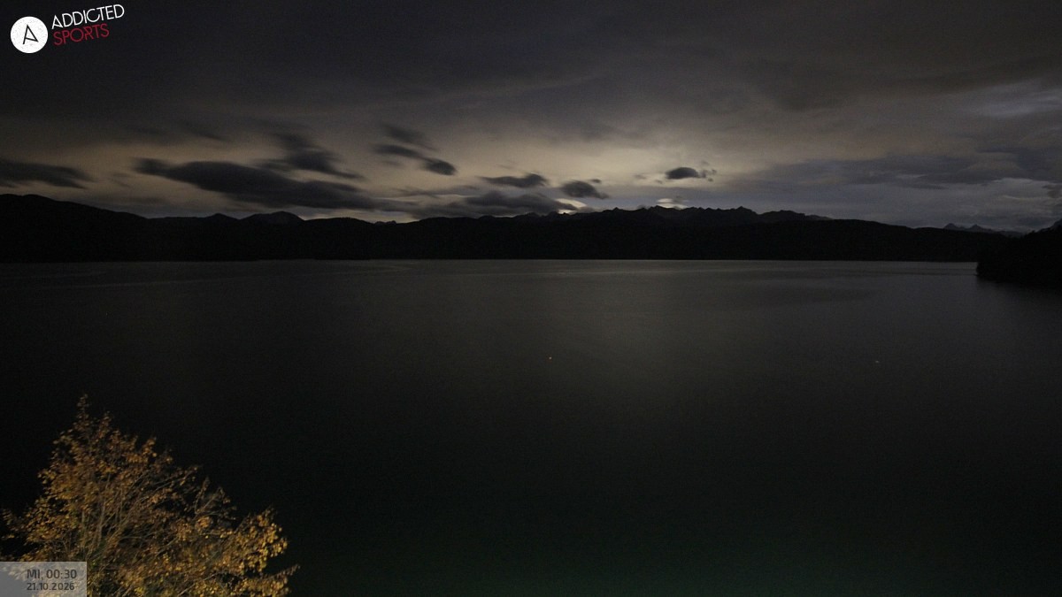 Archiv Foto Webcam Hotel Karwendelblick: Ausblick zum Walchensee