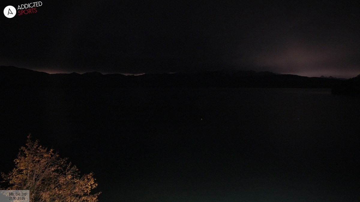 Archiv Foto Webcam Hotel Karwendelblick: Ausblick zum Walchensee