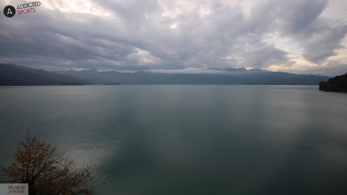 Archiv Foto Webcam Hotel Karwendelblick: Ausblick zum Walchensee