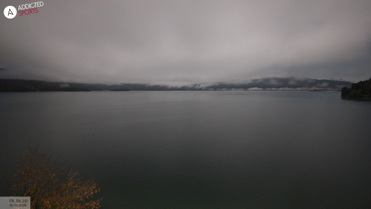 Archiv Foto Webcam Hotel Karwendelblick: Ausblick zum Walchensee
