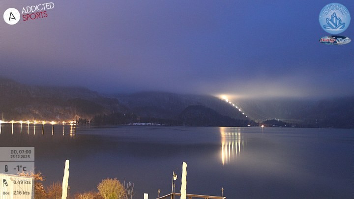 Archiv Foto Webcam Kristall Trimini: Kochelsee und Herzogstand