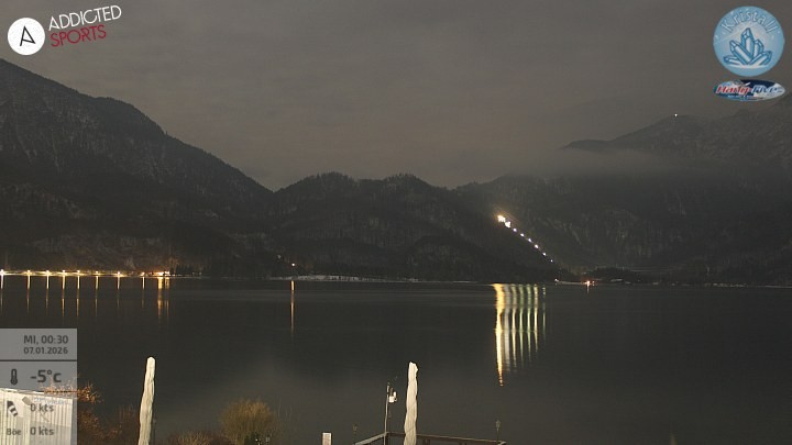 Archiv Foto Webcam Kristall Trimini: Kochelsee und Herzogstand