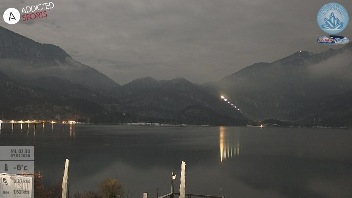 Archiv Foto Webcam Kristall Trimini: Kochelsee und Herzogstand