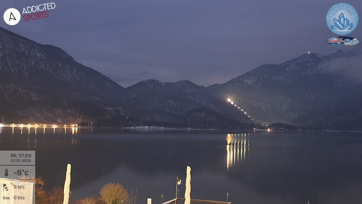 Archiv Foto Webcam Kristall Trimini: Kochelsee und Herzogstand