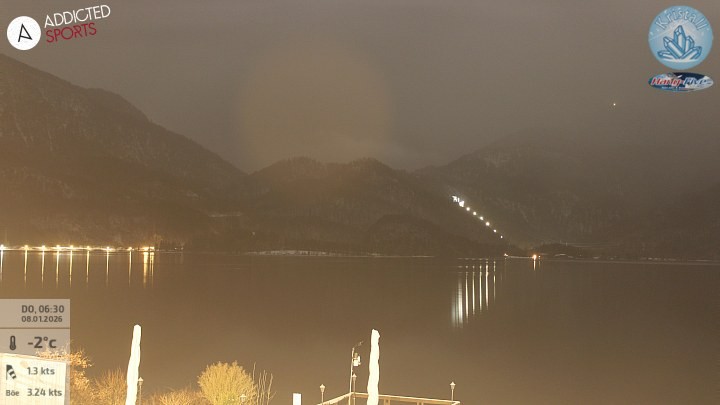 Archiv Foto Webcam Kristall Trimini: Kochelsee und Herzogstand