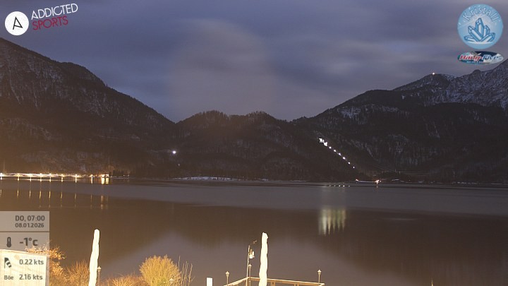 Archiv Foto Webcam Kristall Trimini: Kochelsee und Herzogstand