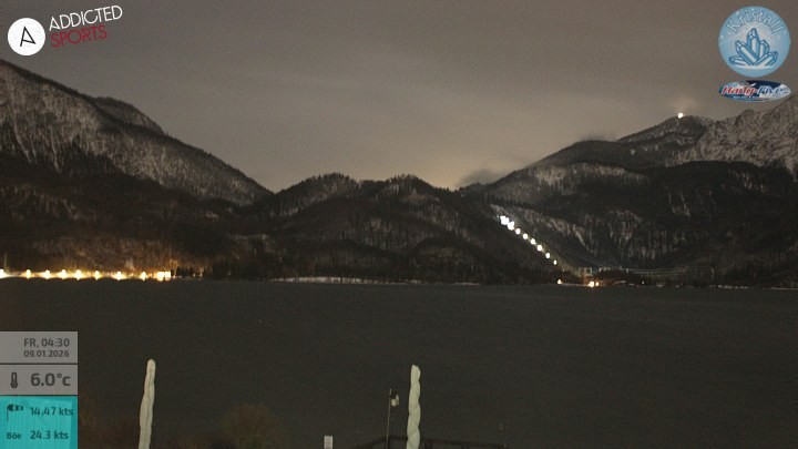 Archiv Foto Webcam Kristall Trimini: Kochelsee und Herzogstand