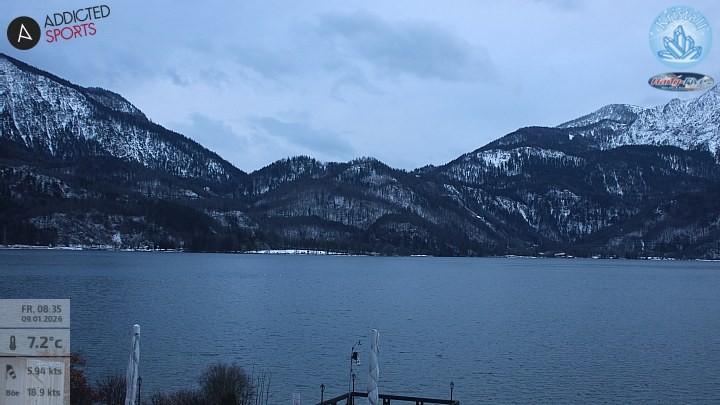 Archiv Foto Webcam Kristall Trimini: Kochelsee und Herzogstand