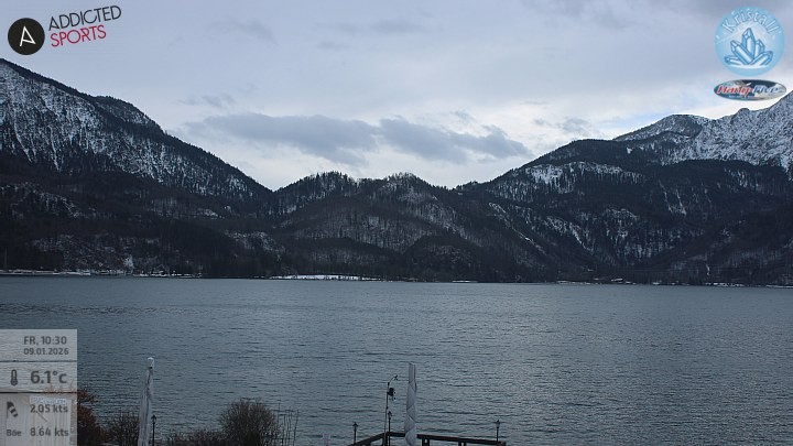Archiv Foto Webcam Kristall Trimini: Kochelsee und Herzogstand