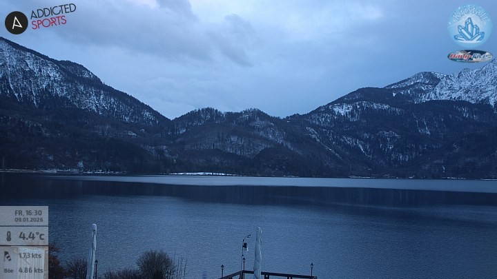 Archiv Foto Webcam Kristall Trimini: Kochelsee und Herzogstand