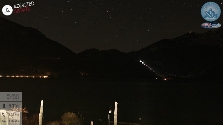 Archiv Foto Webcam Kristall Trimini: Kochelsee und Herzogstand