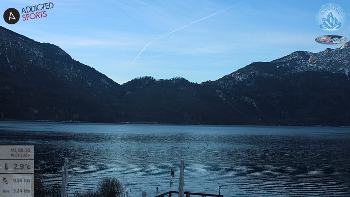 Archiv Foto Webcam Kristall Trimini: Kochelsee und Herzogstand