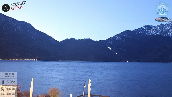 Archiv Foto Webcam Kristall Trimini: Kochelsee und Herzogstand