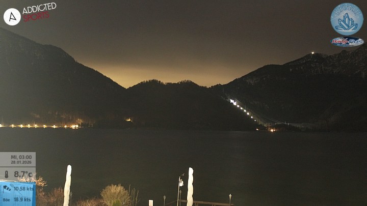 Archiv Foto Webcam Kristall Trimini: Kochelsee und Herzogstand