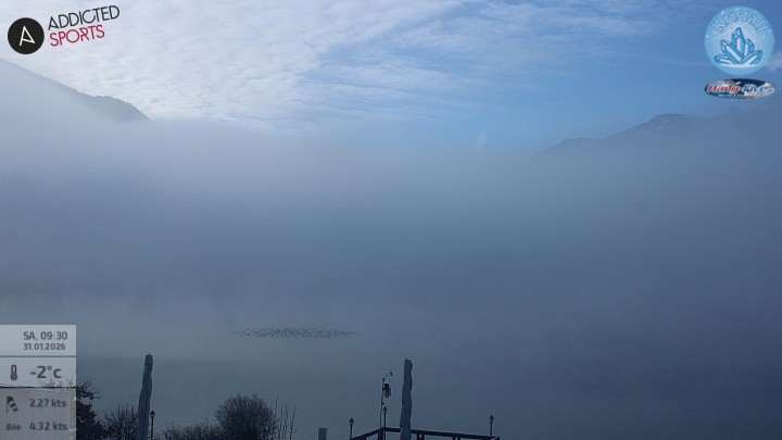 Archiv Foto Webcam Kristall Trimini: Kochelsee und Herzogstand