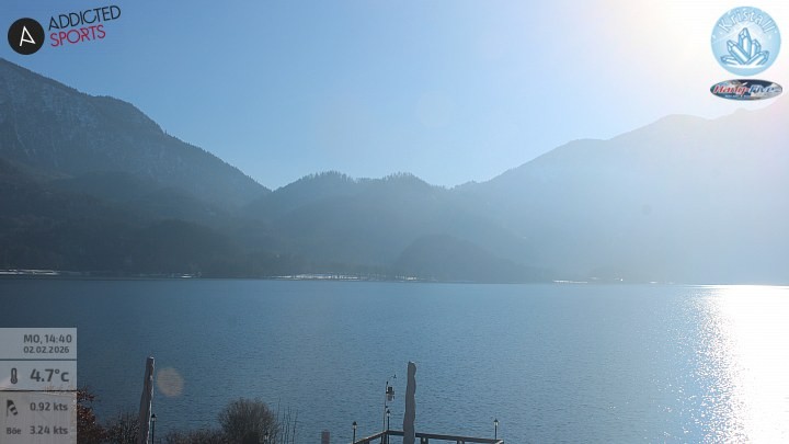 Archiv Foto Webcam Kristall Trimini: Kochelsee und Herzogstand