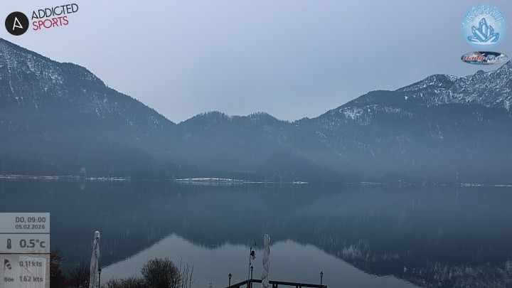 Archiv Foto Webcam Kristall Trimini: Kochelsee und Herzogstand