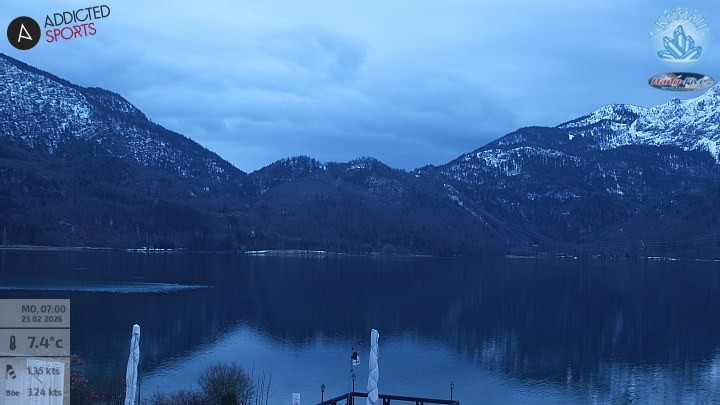 Archiv Foto Webcam Kristall Trimini: Kochelsee und Herzogstand