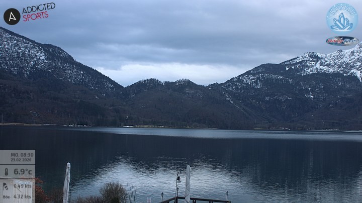Archiv Foto Webcam Kristall Trimini: Kochelsee und Herzogstand
