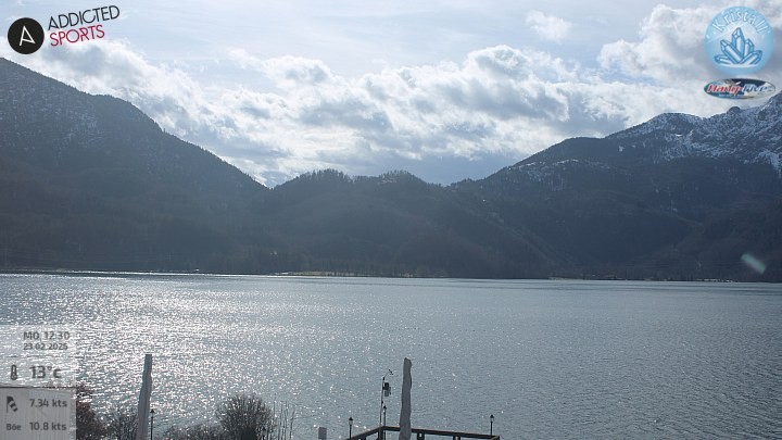 Archiv Foto Webcam Kristall Trimini: Kochelsee und Herzogstand