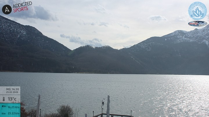 Archiv Foto Webcam Kristall Trimini: Kochelsee und Herzogstand