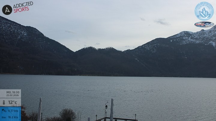 Archiv Foto Webcam Kristall Trimini: Kochelsee und Herzogstand