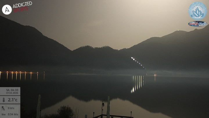 Archiv Foto Webcam Kristall Trimini: Kochelsee und Herzogstand