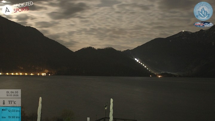 Archiv Foto Webcam Kristall Trimini: Kochelsee und Herzogstand