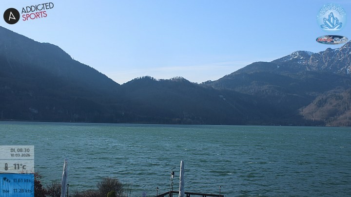 Archiv Foto Webcam Kristall Trimini: Kochelsee und Herzogstand