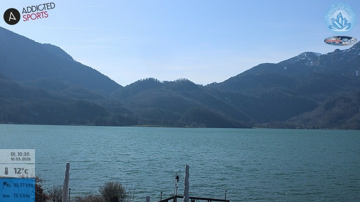 Archiv Foto Webcam Kristall Trimini: Kochelsee und Herzogstand
