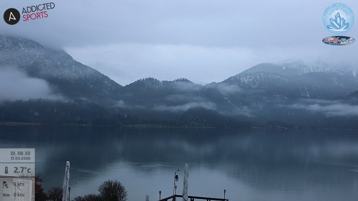Archiv Foto Webcam Kristall Trimini: Kochelsee und Herzogstand
