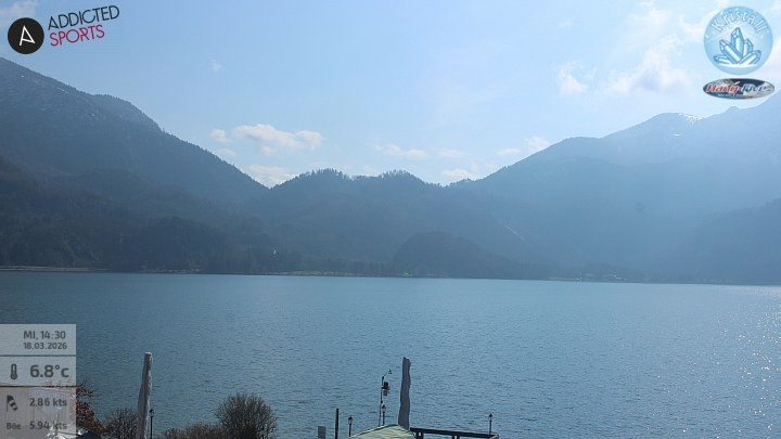 Archiv Foto Webcam Kristall Trimini: Kochelsee und Herzogstand