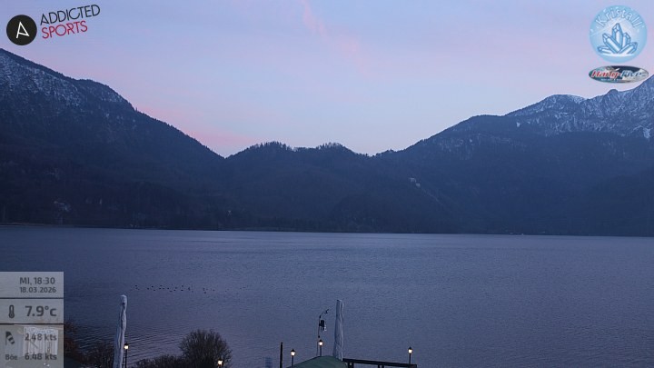 Archiv Foto Webcam Kristall Trimini: Kochelsee und Herzogstand
