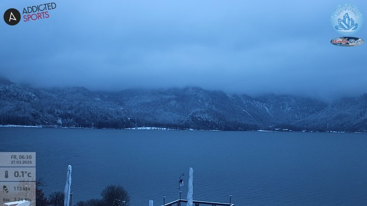 Archiv Foto Webcam Kristall Trimini: Kochelsee und Herzogstand
