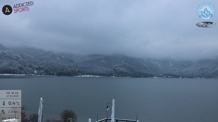 Archiv Foto Webcam Kristall Trimini: Kochelsee und Herzogstand