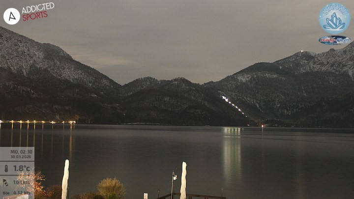 Archiv Foto Webcam Kristall Trimini: Kochelsee und Herzogstand